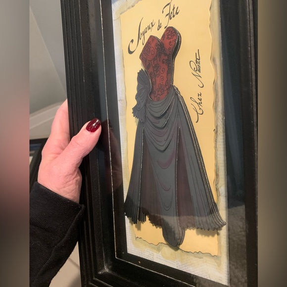 Shadow Box French Wall Decor, Set Of Two, Good Condition - Picture 13 of 16